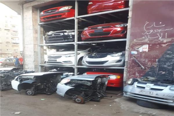 استجابة لشكاوي المواطنين .. حملة انظباط على شارع اللبيني بالجيزة