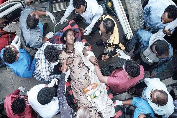  امرأة مصابة جراء غارة جوية للقوات الإثيوبية على تيجراي