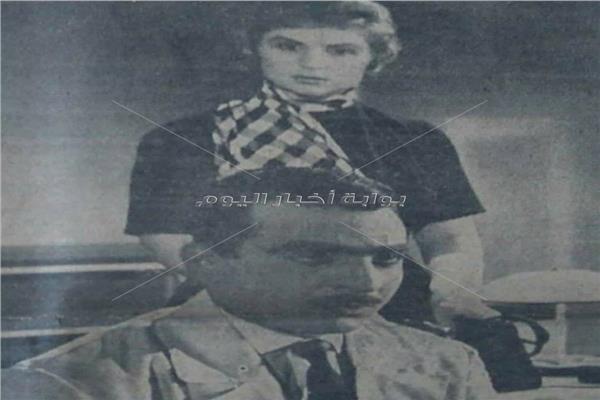 صباح وزوجها أحمد فراج - أرشيف أخبار اليوم