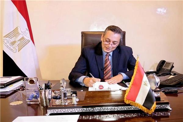 سفير مصر في المغرب أشرف إبراهيم