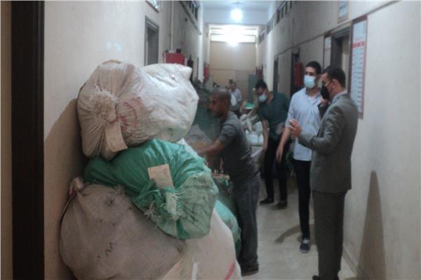 اعدام 352 حرز يحتوى على طن بانجو