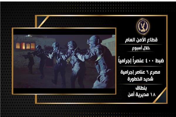4 دقائق مصورة تكشف تفاصيل مصرع 6 عناصر شديدة الخطورة وضبط 400 مُسلح