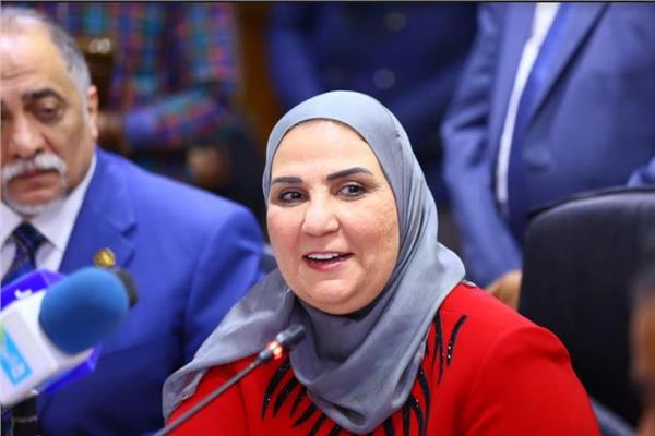 وزيرة التضامن الاجتماعى