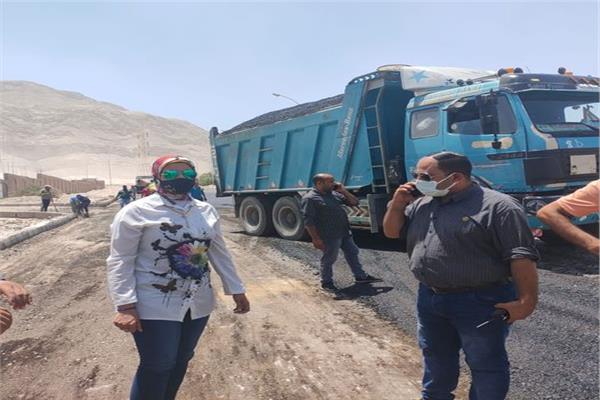 جانب من الزيارة التفقدية 