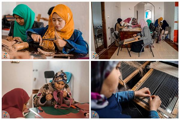 إعادة تدوير مخلفات النخيل والموز