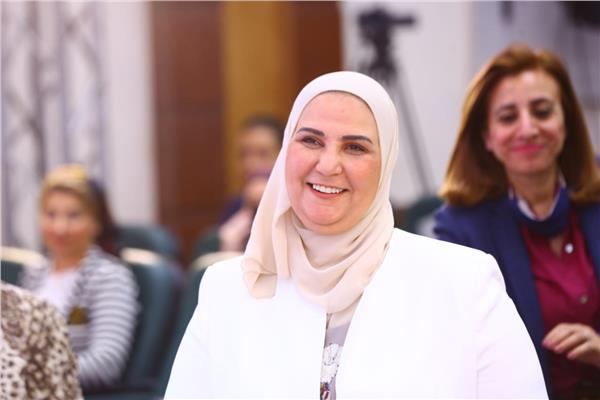  وزيرة التضامن الإجتماعي