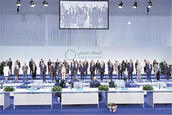 بحث قضية سوريا من خلال مؤتمر عقد فى روما على هامش مناقشة مواجهة تنظيم داعش 