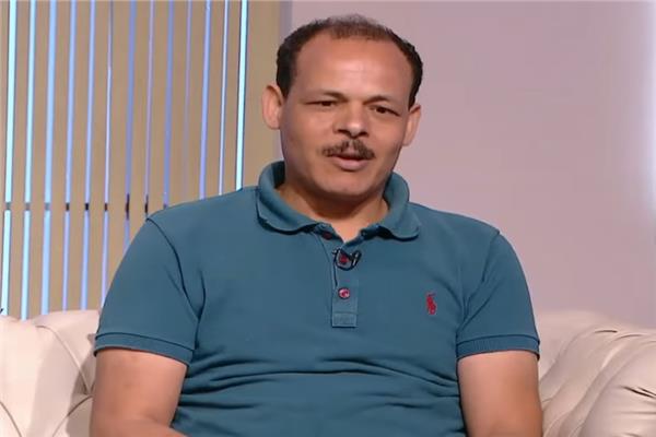 الزوج عماد عيد الذي تبرع بكليته 