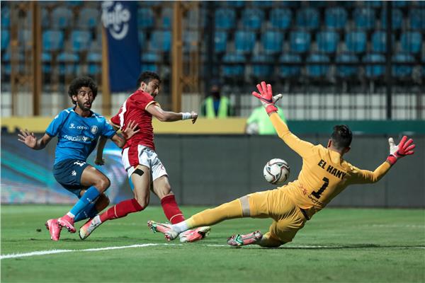 جانب من المباراة