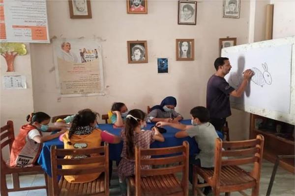 مناقشات كتب وورش فنية بثقافة المنوفية