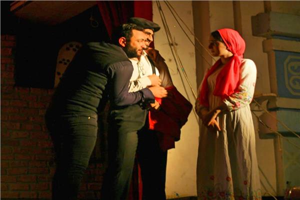  العرض المسرحي السراب" بثقافة الدقهلية