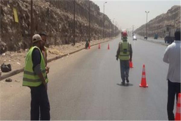 تحويل مرورى لمدة شهر بطريق العين السخنة