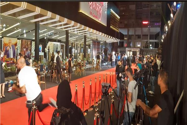 التجهيزات الفنية للعرض الخاص لفيلم "البعض لا يذهب للمأذون مرتين"