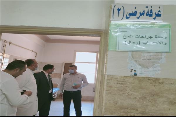وكيل صحة المنوفية بجولة لحميات منوف 