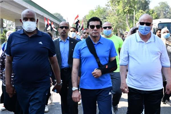 وزير الشباب ومحافظ القاهرة يشهدان احتفالية ذكرى 30 يونيو