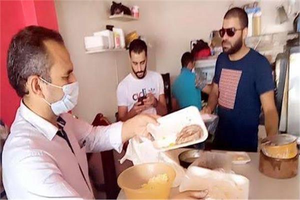  حملة تموينية بأسوان