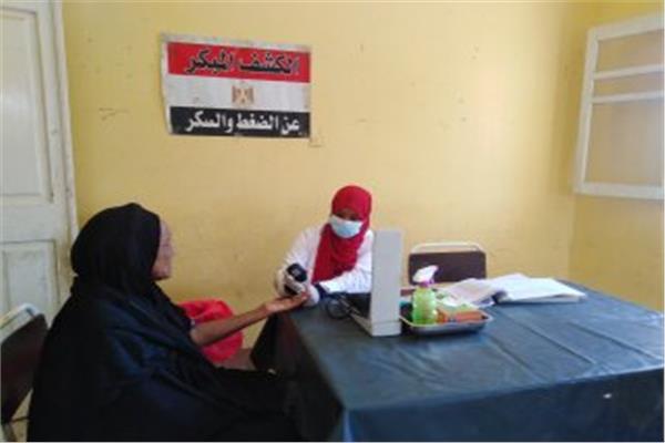 القوافل الطبية بقرى أسوان