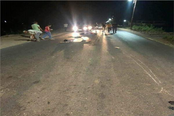 مصرع شخصين في حادث تصادم بإدفو