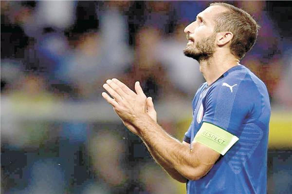 جيورجيو كيليني لاعب المنتخب الإيطالي