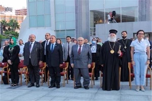 البابا ثيودروس يشارك في احتفالية مكتبة الإسكندرية     