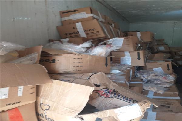 ضبط 2670 كيلو مصنعات لحوم