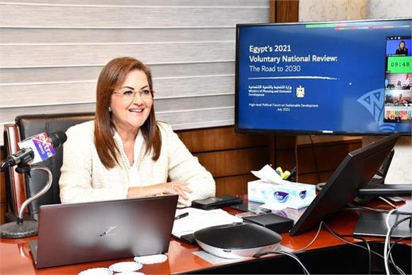 الدكتورة  هالة السعيد وزيرة التخطيط والتنمية الاقتصادية 