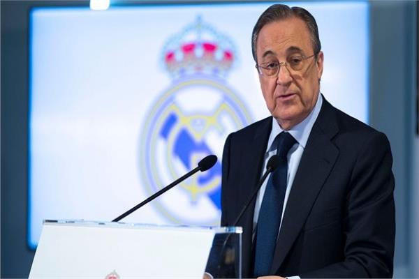 رئيس نادي ريال مدريد الإسباني، فلورنتينو بيريز