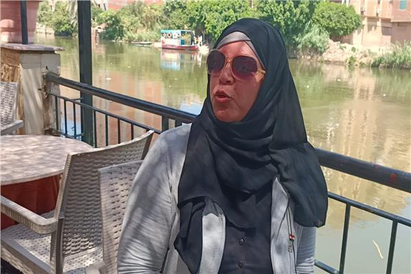  هناء زكي سيدة قطار منوف صاحبة الفيديو