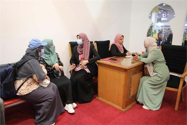  ركن الفتوى بجناح الأزهر بمعرض القاهرة الدولي للكتاب