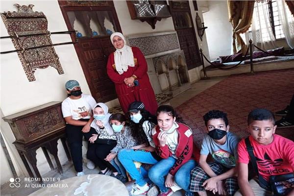متحف جاير اندرسون يعقد نشاط تعليمي للطلاب