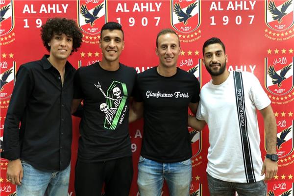 أمير توفيق وميدو حسام ومصطفى فوزي ومحمد أحمد