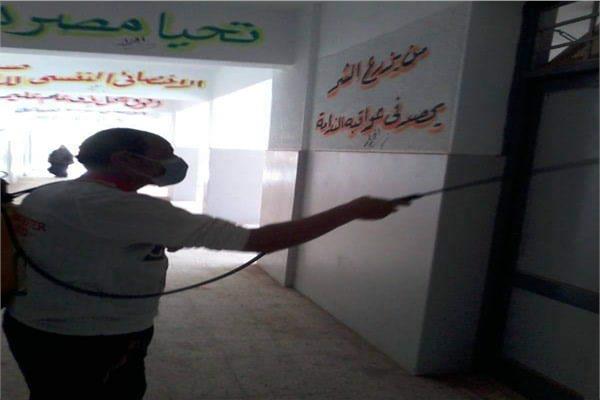 ٢٨ محضر ادعدم ارتداء كمامة واشغال ونظافة وبيئة أثناء متابعة فيروس كرونا بالمحلة‎‎