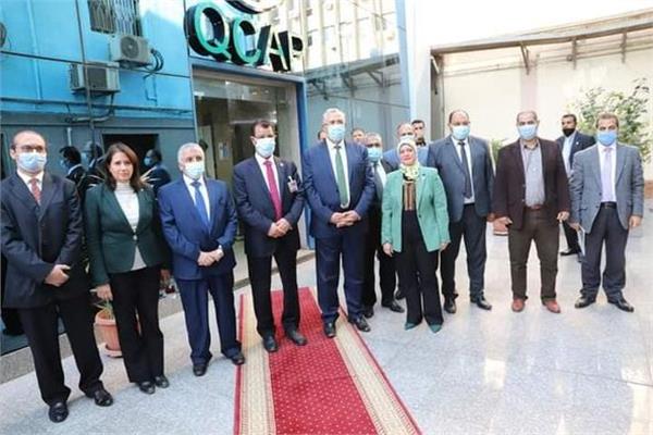 فريق المعمل المركزي لتحليل متبقيات المبيدات والعناصر الثقيلة 