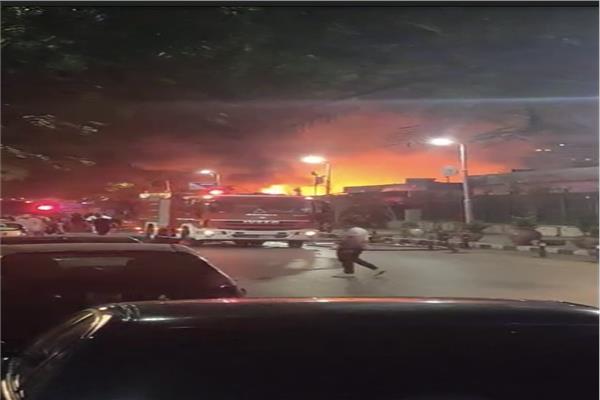 حريق شب داخل أحد الاندية النيلية