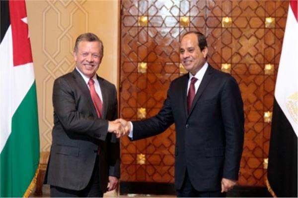 الرئيس السيسي ونظيره الأردني
