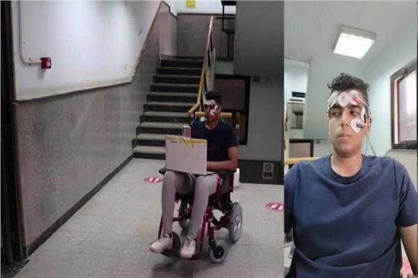 توجيه الكرسي المتحرك بإستخدام حركة العين مشروع تخرج طلبة حاسبات عين شمس 