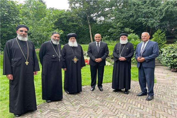  إيبارشية هولندا تهني سفير مصر بعيد الأضحى