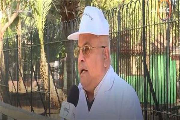  الدكتور محمد رجائي رئيس الإدارة المركزية لحدائق الحيوان