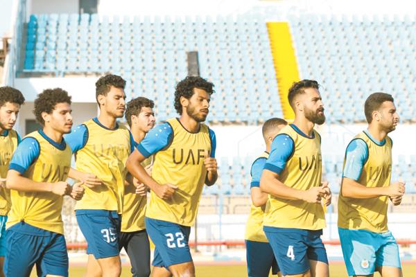 الإسماعيلى يتدرب بجدية استعدادا لمواجهات الدورى القادمة