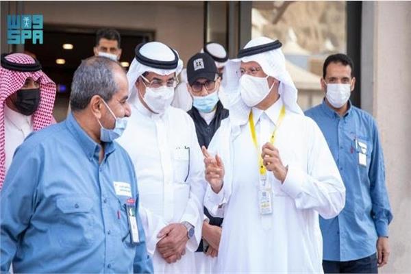 وزيرا الطاقة السعودى والحج والعمرة يتفقدان الخدمات الكهربائية في المشاعر المقدسة‎‎