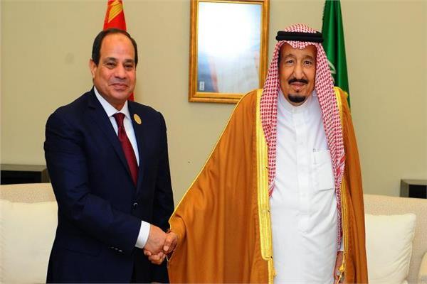 الملك سلمان والرئيس السيسي