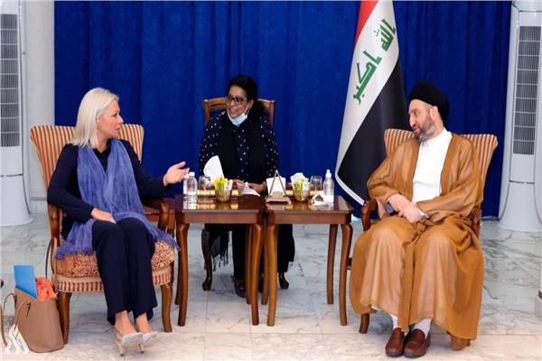 عمار الحكيم رئيس تيار الحكمة الوطنى العراقى 
