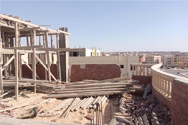 وقف مبانى بدون ترخيص بكفر الزيات 