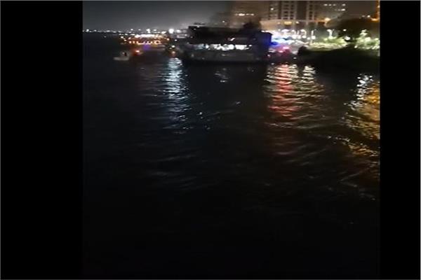 حريق مطعم نيلي بالجيزة