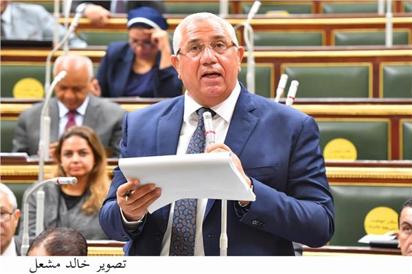 السيد القصير وزير الزراعة بمجلس النواب