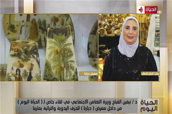 الدكتور نيفين القباج، وزيرة التضامن الاجتماعي