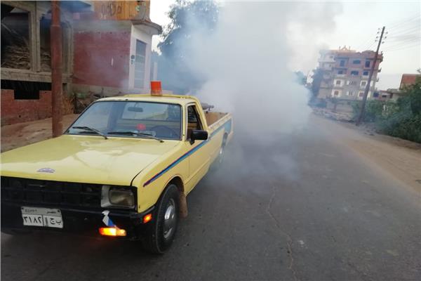 حملات موسعة لمكافحة البعوض والذباب بمدن ومراكز البحيرة 