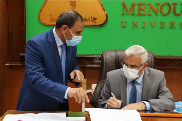 رئيس جامعة المنوفية يعتمد نتيجة تراكمى التربية للعام الجامعى