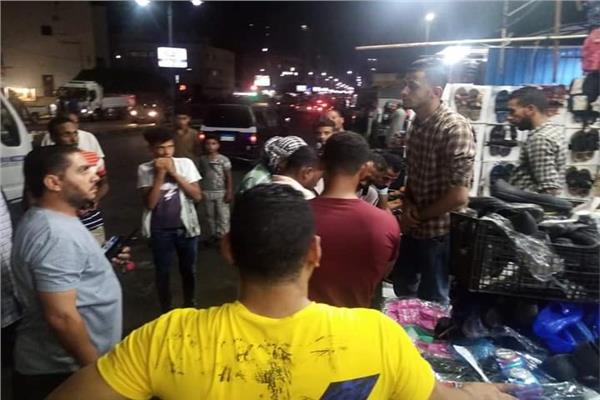 حملة ليلية لازالة الاشغالات
