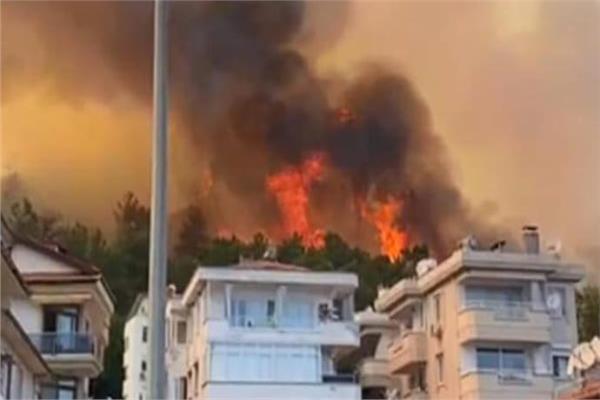 حرائق الغابات في تركيا - صورة أرشيفية